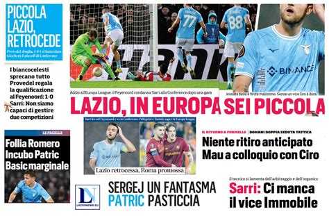 Lazio, i titoli di oggi - 4 novembre 2022