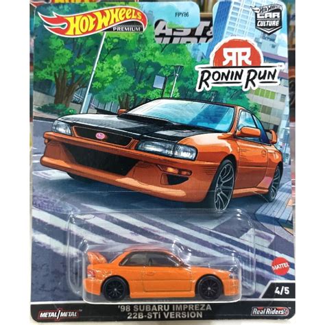 Hot Wheels Subaru Impreza Sti Ronin Run Premium Shopee Malaysia