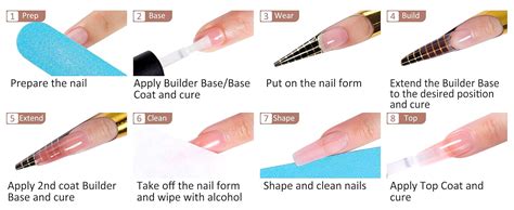 AIMEILI 8 In 1 Nude Pink Builder Base Gel Clear Sheer Color UV LED Gel Nail Polish For