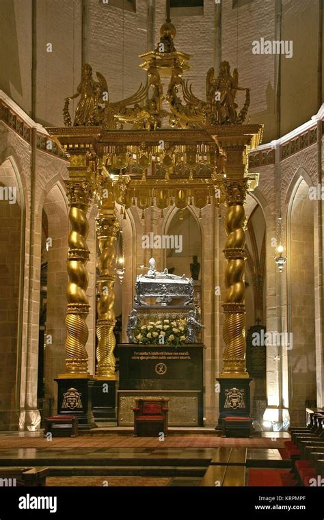 Royal Gniezno Cathedral S Interior With Sarcophagus St Adalbert