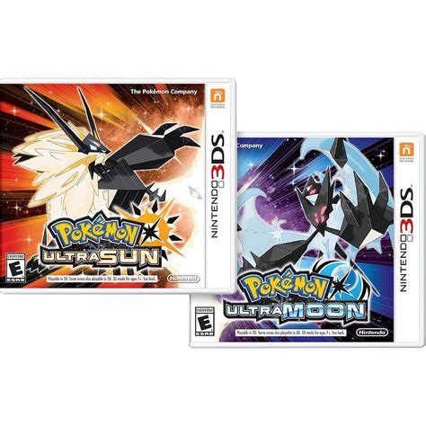 Best Buy: Pokémon Ultra Sun & Pokémon Ultra Moon Veteran Trainer's Dual Pack Nintendo 3DS CTRRGA21