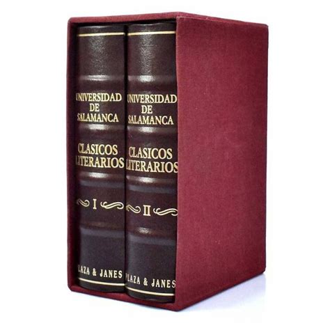 Clásicos Literarios De La Universidad De Salamanca 2 Vols