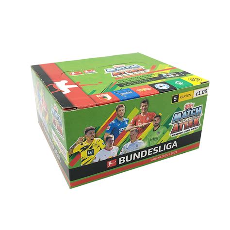 Topps Bundesliga Match Attax Er Display Play Collect