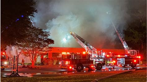 Chesapeake Fire Department Investigate Commercial Fire On Old