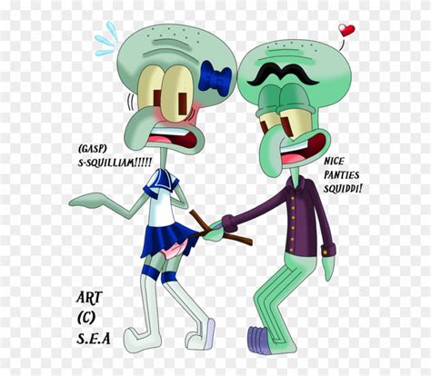 View 1509920142811 Squidward And Squilliam Sex Clipart 677844 Pikpng