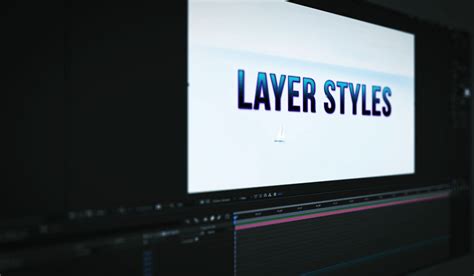 Everything You Need to Know About Layer Styles in After Effects