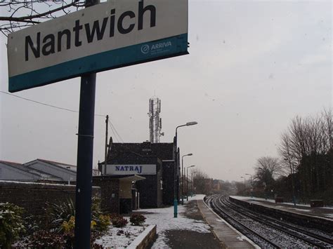 Snow At Nantwich Station Seen At Nantwich Station 2nd Febr Flickr