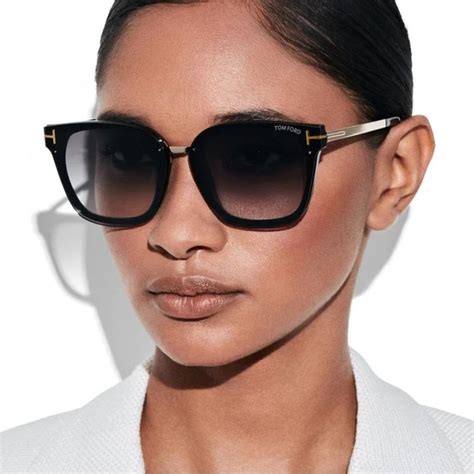 Tom Ford Accessories New Tom Ford Philippa2 Tf014 01b Women Sunglasses Tom Ford Ft1014s