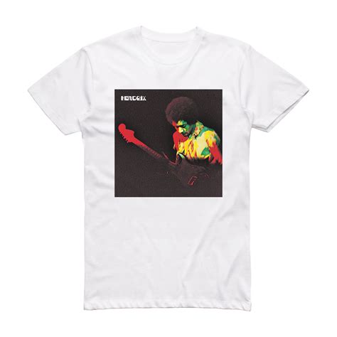 Jimi Hendrix Band Of Gypsys 1 Album Cover T-Shirt White – ALBUM COVER T ...