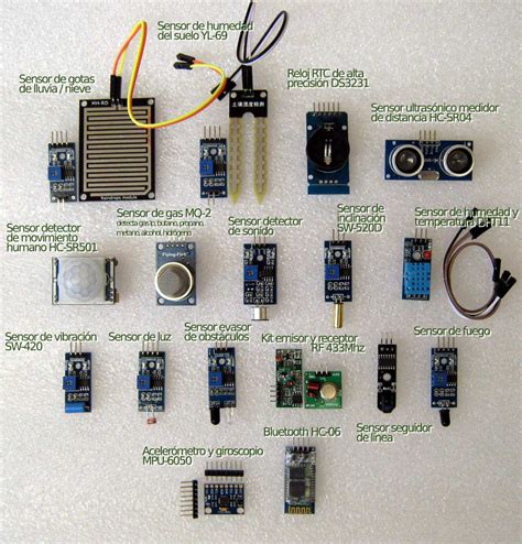 Kit 17 Sensores Arduino Raspberry Pi Bluetooth Wifi 799 00 En