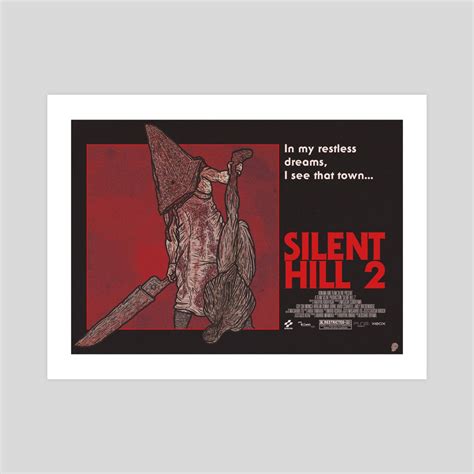 Fan Made Silent Hill Poster An Art Print By Dan Hartles Inprnt