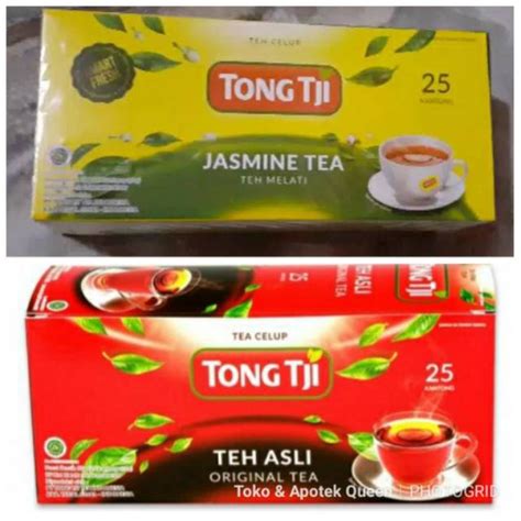 Jual Teh Tong Tji Celup Kemasan Kantong 25 S Jasmine Tea Black Tea