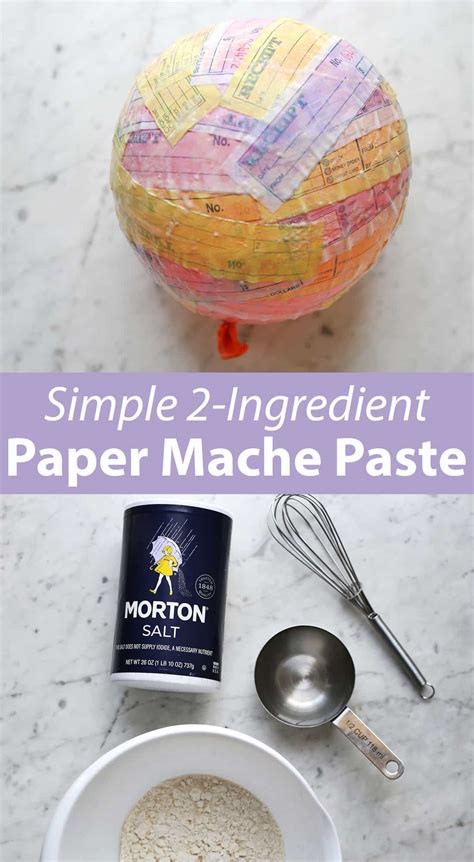 Paper Mache Paste Recipe