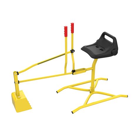 Ride On Crane Toy Outdoor Playground Backyard Sandbox Digger With