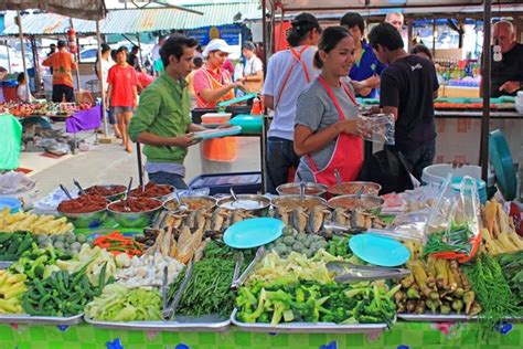 thai local food market stock  royalty  thai local food