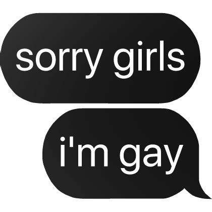 désolé les filles je suis gay texte Roblox