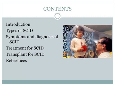 Severe Combined Immunodeficiency Ppt