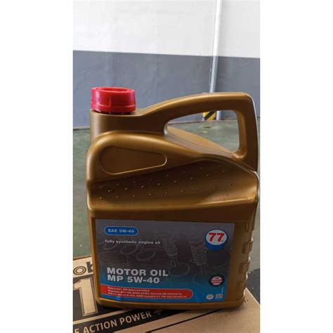 Jual Oli 77 Lubricants Motor Oil MP 5 W 40 Mercedes Benz Approved