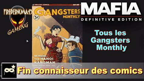 MAFIA Definitive Edition FIN CONNAISSEUR DES COMICS Trophée Tous les