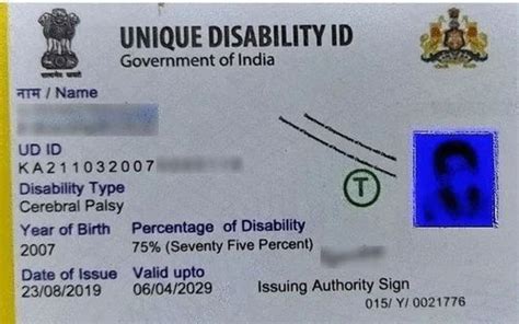 Unique Disability Id Card Printing Services In Mumbai Id 25270138948