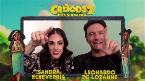 Detrás De La Magia De Los Croods 2 Con El Talento De Doblaje Youtube