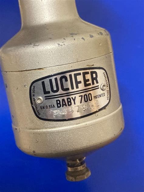 Vintage Lucifer Baby 700 Dynamo Oldtimer Veteran Kaufen Auf Ricardo