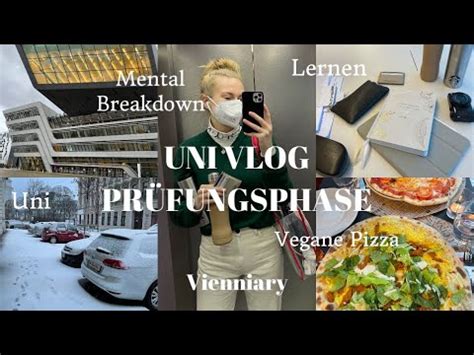 Uni Vlog Pr Fungsphase Lernen Mental Breakdown Bibliothek Vegane