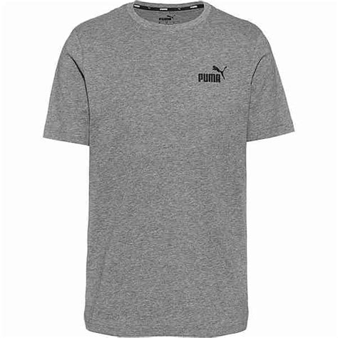 Puma Essentiell T Shirt Herren Medium Gray Heather Im Online Shop Von Sportscheck Kaufen