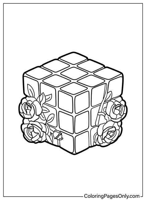 30 Rubiks Cube Coloring Pages Free Printable Pdf And Online Coloring