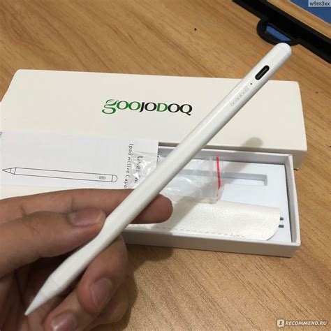 Стилус Goojodoq Универсальный для IOS и Android - «достоинства» | отзывы