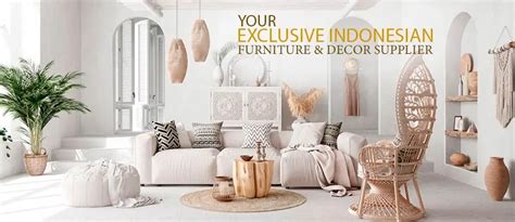 Indonesian furniture wholesale, BOHO Decor and Bali lighting