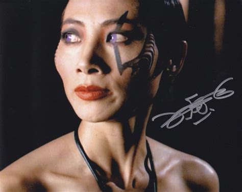 Bai Ling Signed 10x8 In Silver Angel Acoa Ebay