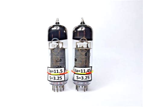 US Stock! 6I1P / 6И1П / 6U1 / ECH81 / 6AJ8 MATCHED PAIR (2pcs) TUBES ...