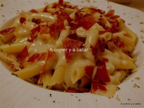 A Comer Y A Callar Pasta Con Salsa Cuatro Quesos