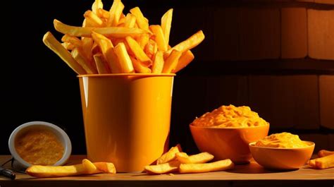 Premium AI Image | fries HD 8K wallpaper Stock Photographic Image