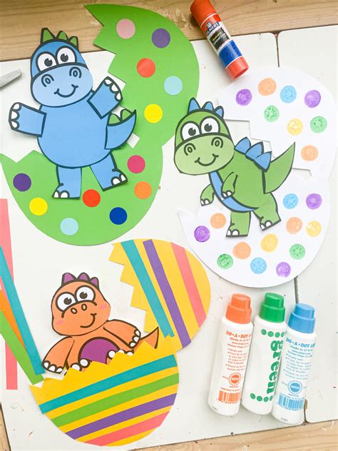 23 ROARINGLY Awesome Dinosaur Crafts - ABCDee Learning