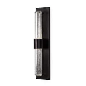 RRTYO Edith 1 Light 20 In Black Modern Linear Integrated LED Indoor