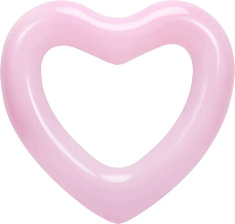 Heysplash Inflatable Pool Float Plus Size Adult Heart Shaped Summer