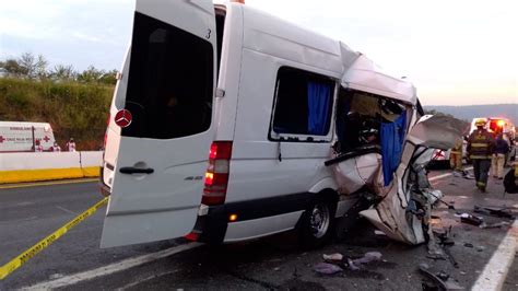 Accidente en Jalisco deja un muerto y 10 heridos VIDEO Periódico AM