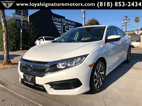 Used 2016 Honda Civic EX For Sale 14 995 Loyal Signature Motors