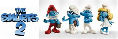 SMURFS 2 Logo, SMURFS 3 Announced