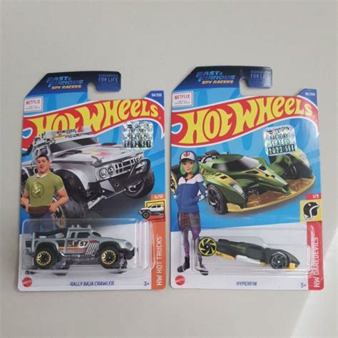 Hot Wheels Netflix Fast And Furious Spy Racers Rally Baja Crawler Hyperfin Shopee Malaysia