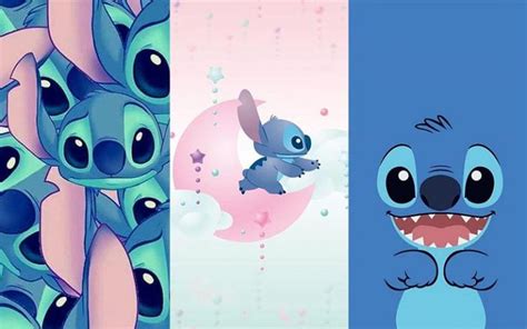 ภาพพนหลงสตชนารกๆแนวตง มอถอ iPhone Android Wallpaper Stitch