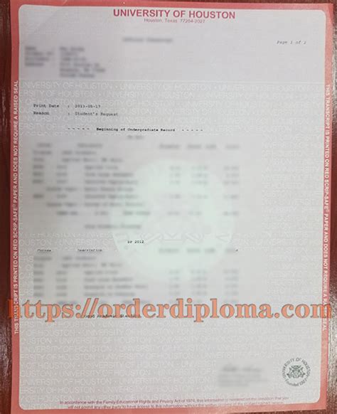 Order Fake University Of Houston Transcripts Online Buy Fake Diploma