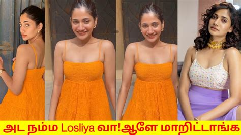 Bigboss Losliya Hot Tamil Glamour