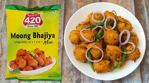 Agrawal s 420 Moong Bhajiya अगरवल स 420 मग भजय क पकट स