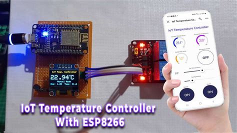 IoT Temperature Control System With ESP8266 Blynk Iot Temperature