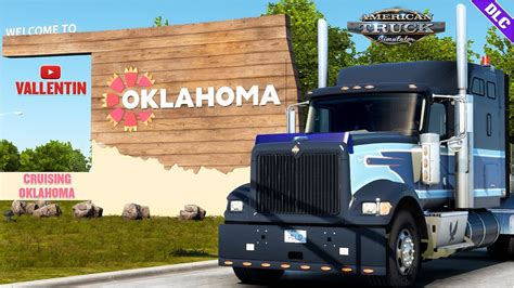 LIVE American Truck Simulator OKLAHOMA DLC CRUISING OKLAHOMA