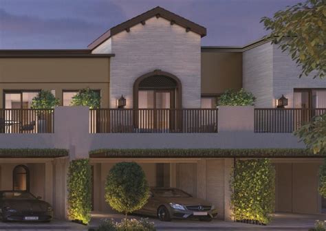 Jasmine Lane Townhouses By Elie Saab At Jumeirah Golf Estate Dubai