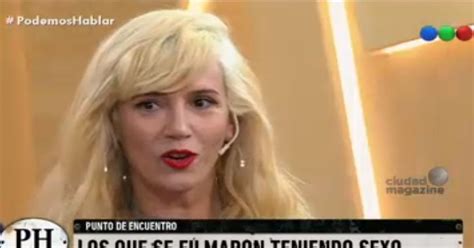 La confesión ultra hot de Griselda Siciliani Me he filmado